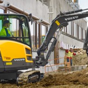 Volvo construction equipment at Bauma 2016 - April 11-17 in Munich, Germany